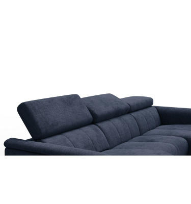 Ecksofa 4-Sitzer mit Relax RODEN, marineblau