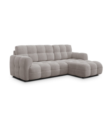 Ecksofa 3-Sitzer rechts MELLOW, beige