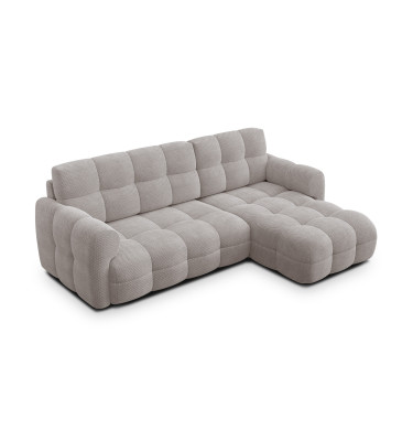 Ecksofa 3-Sitzer rechts MELLOW, beige