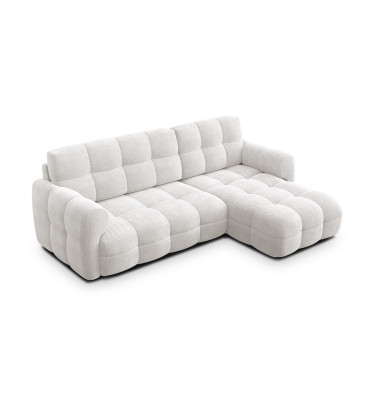 Ecksofa 3-Sitzer rechts MELLOW, creme
