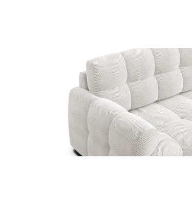Ecksofa 3-Sitzer rechts MELLOW, creme