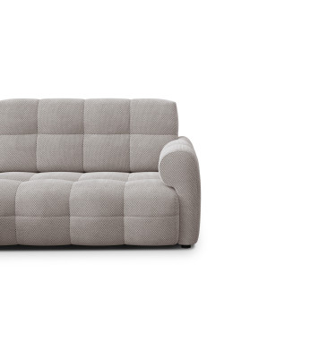 Ecksofa 3-Sitzer links MELLOW, beige