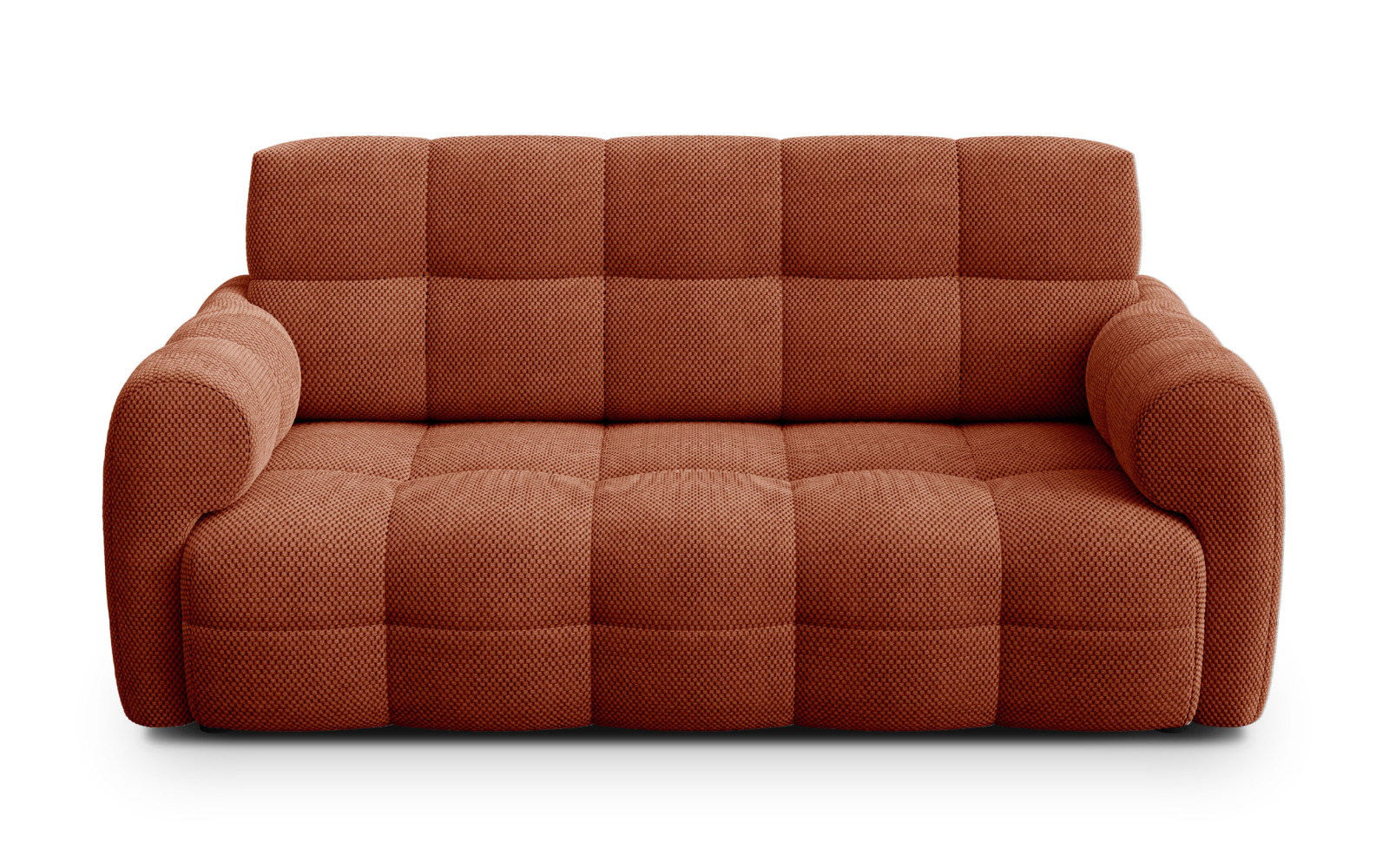 Sofa 2,5-Sitzer MELLOW, dunkelorange