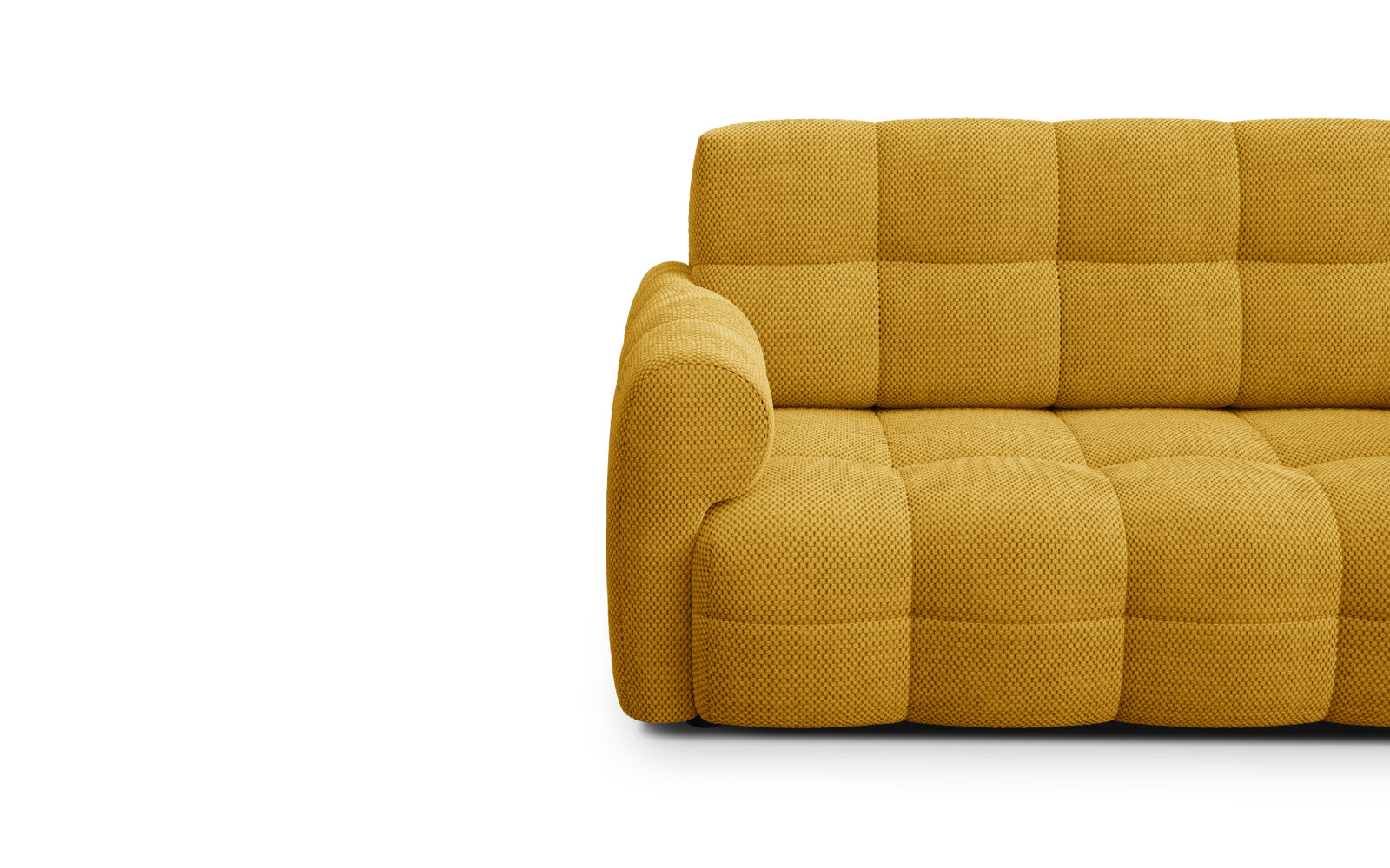 Sofa 2,5-Sitzer MELLOW, safran