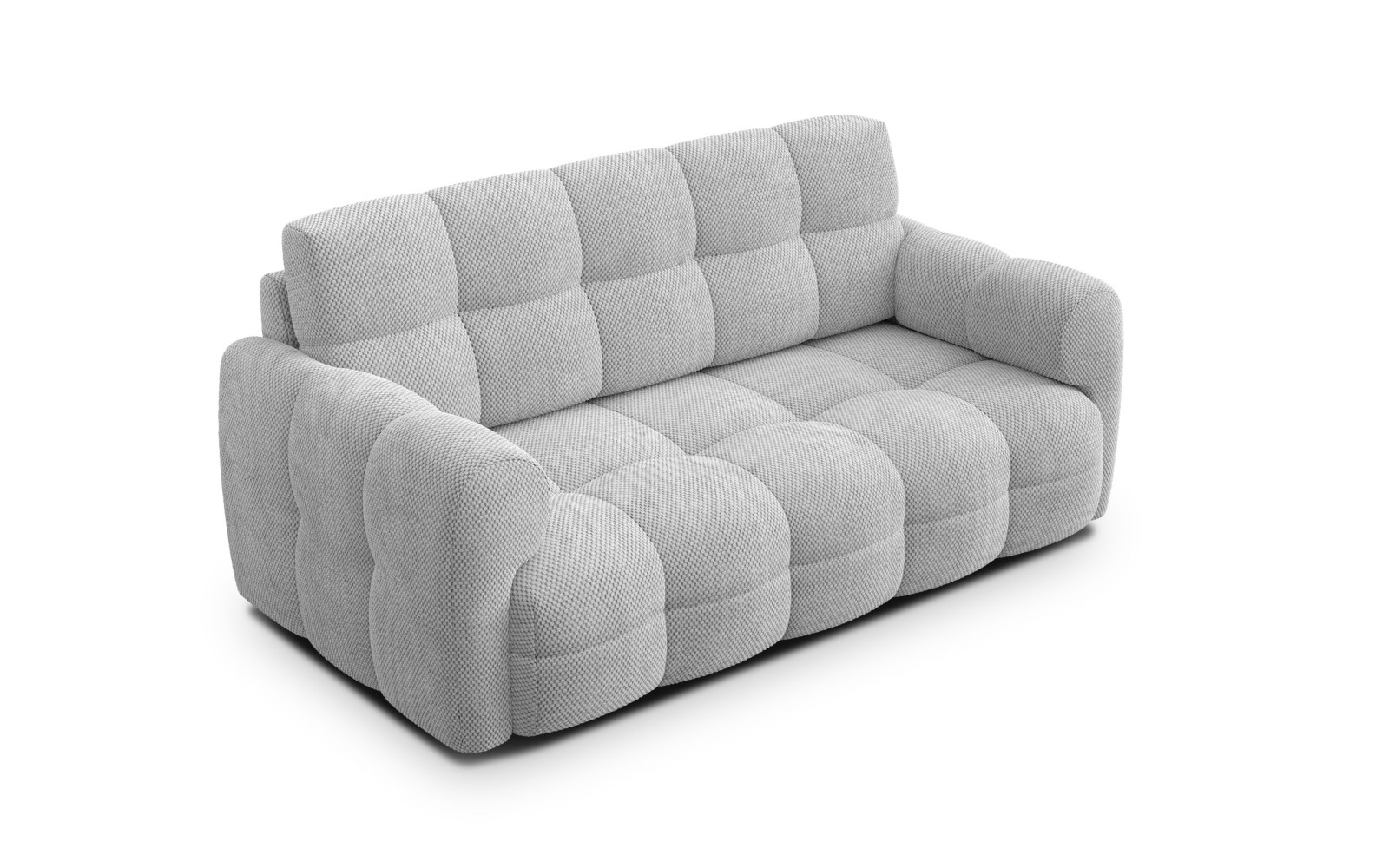 Sofa 2,5-Sitzer MELLOW, hellgrau
