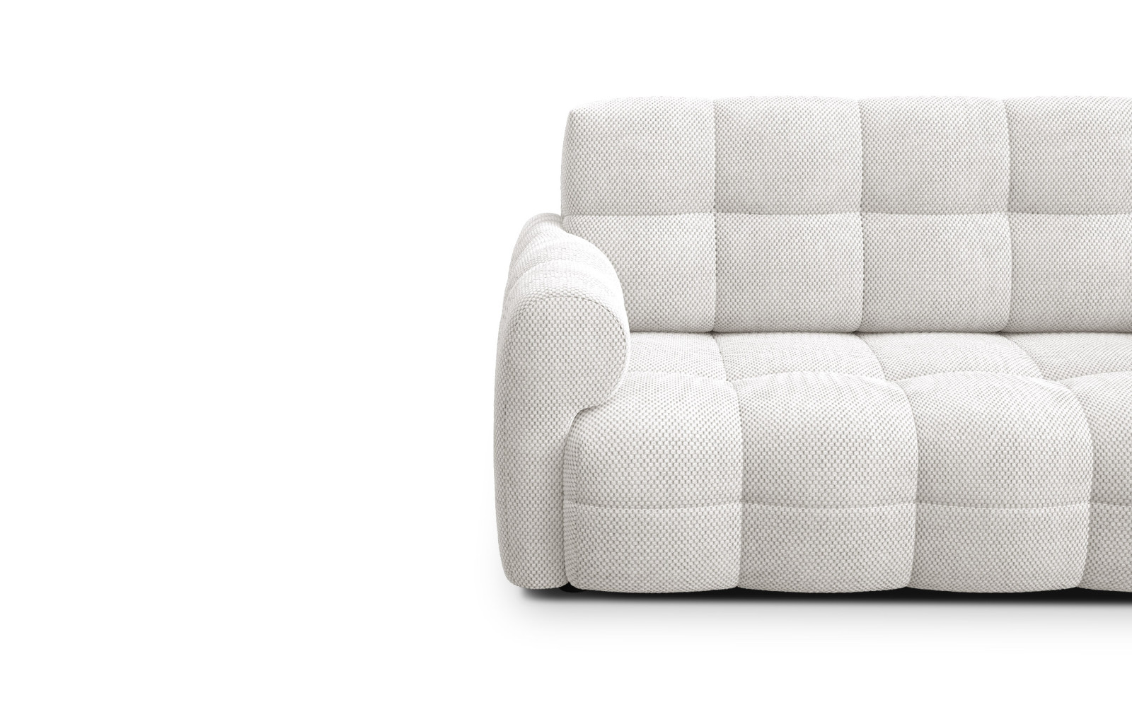 Sofa 2,5-Sitzer MELLOW, creme