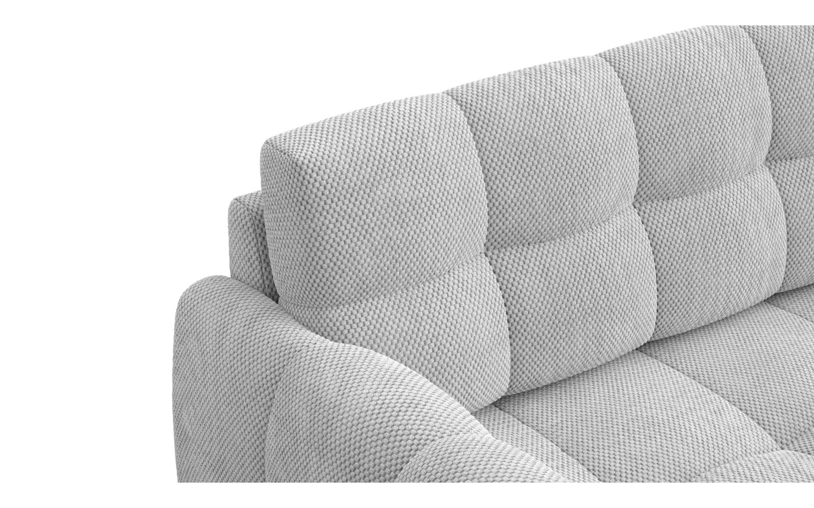 Sofa 2,5-Sitzer MELLOW, hellgrau