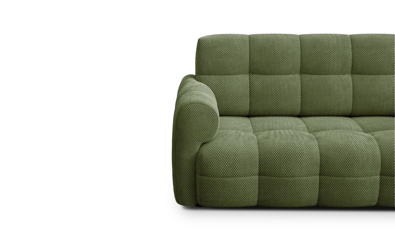 Sofa 2,5-Sitzer MELLOW, olive