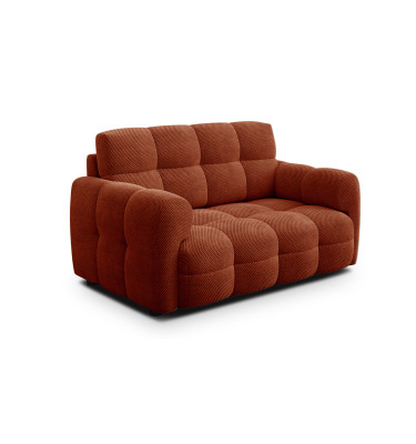 Sofa 2-Sitzer MELLOW, dunkelorange