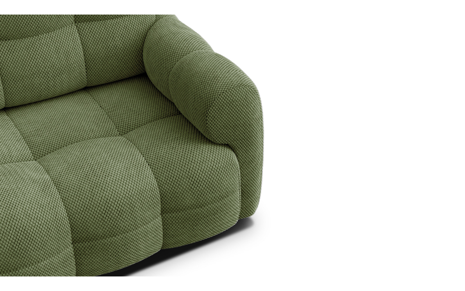 Sofa 2,5-Sitzer MELLOW, olive