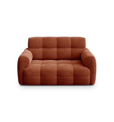 Sofa 2-Sitzer MELLOW, dunkelorange