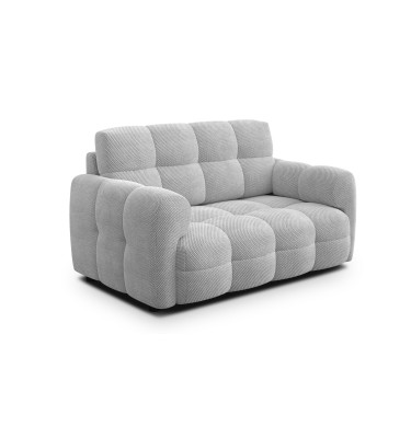 Sofa 2-Sitzer MELLOW, hellgrau