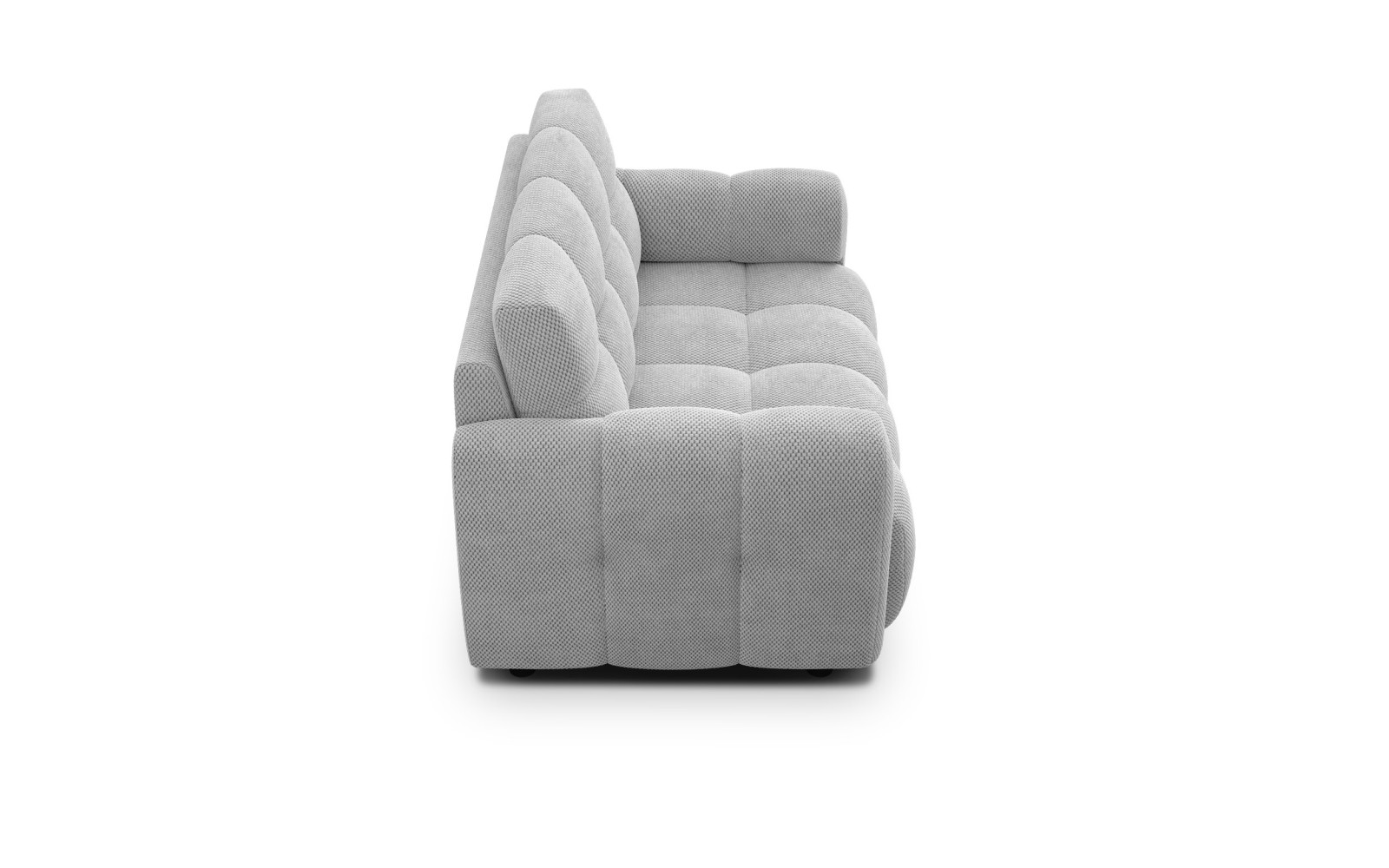 Sofa 2-Sitzer MELLOW, hellgrau