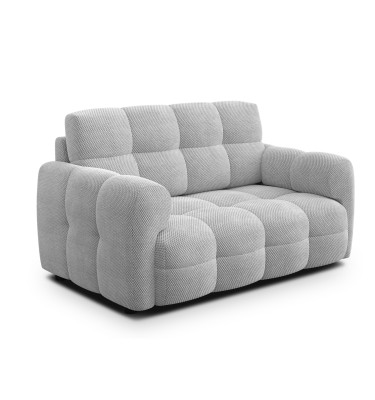 Sofa 2-Sitzer MELLOW, hellgrau
