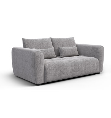 Sofa 3-Sitzer SORENO, platingrau
