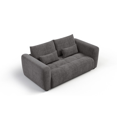 Sofa 3-Sitzer SORENO, dunkelgrau