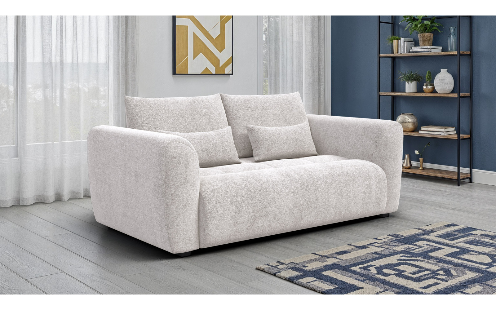 Sofa 3-Sitzer SORENO, ecru