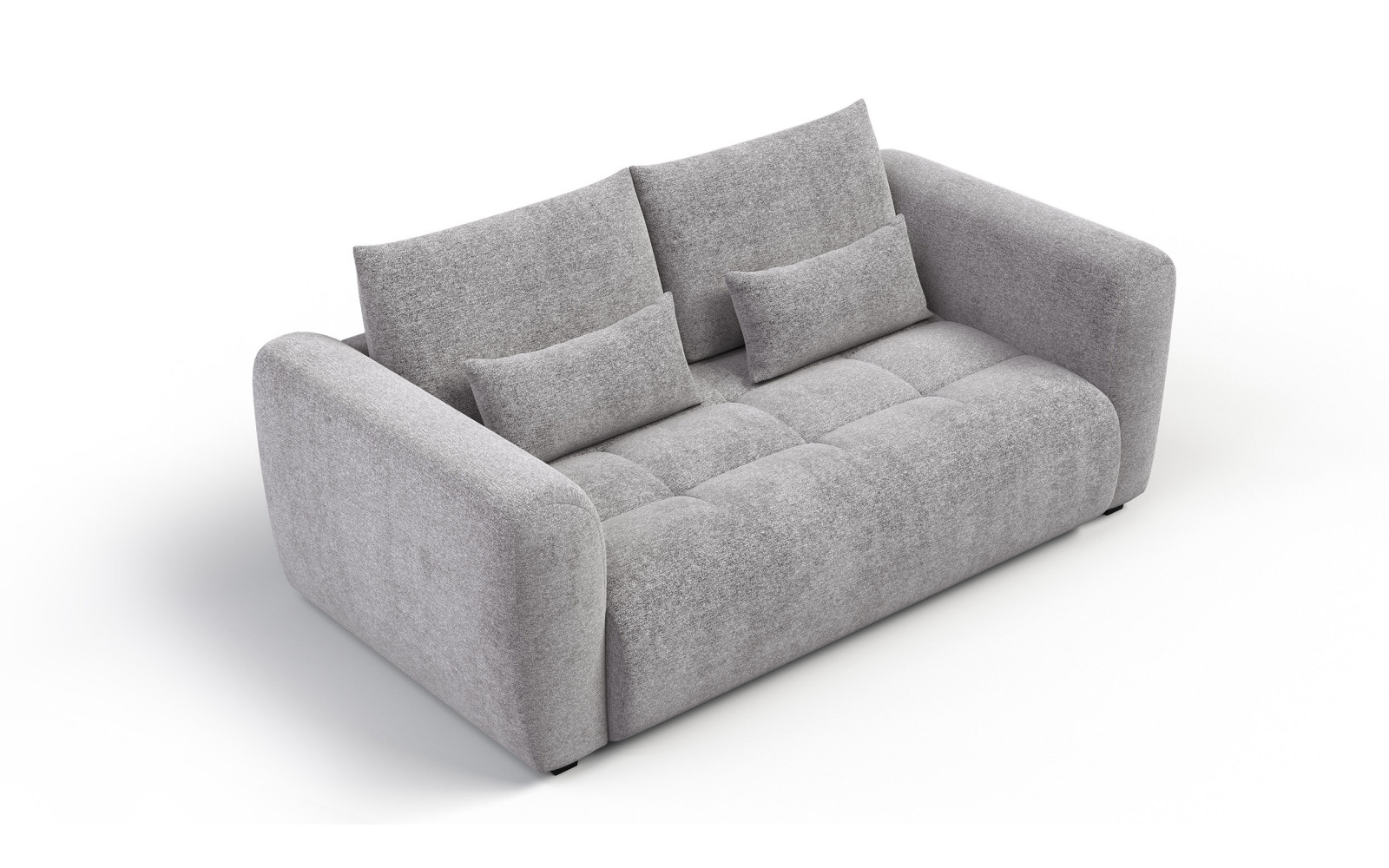 Sofa 3-Sitzer SORENO, platingrau