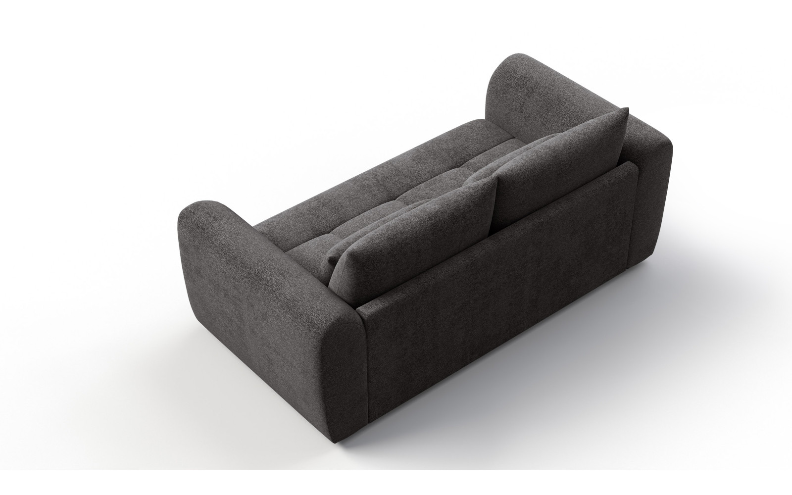 Sofa 3-Sitzer SORENO, dunkelgrau