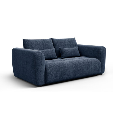 Sofa 3-Sitzer SORENO, dunkelblau