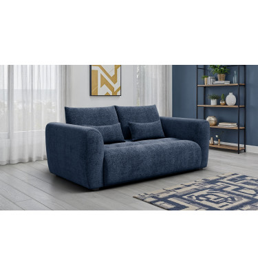 Sofa 3-Sitzer SORENO, dunkelblau