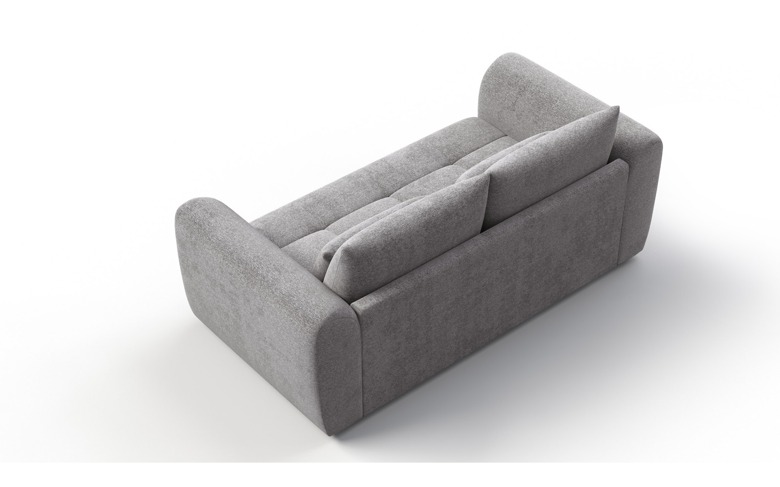Sofa 3-Sitzer SORENO, platingrau