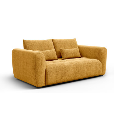 Sofa 3-Sitzer SORENO, gelb