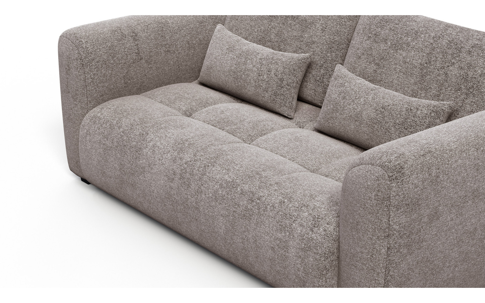 Sofa 3-Sitzer SORENO, dunkelbeige