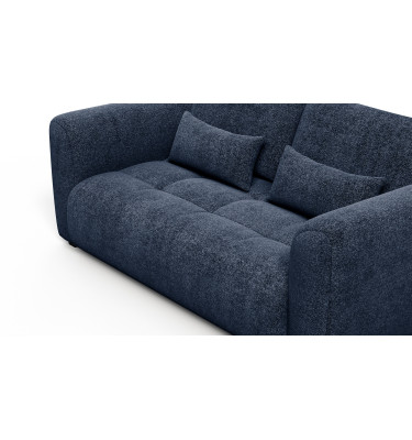 Sofa 3-Sitzer SORENO, dunkelblau