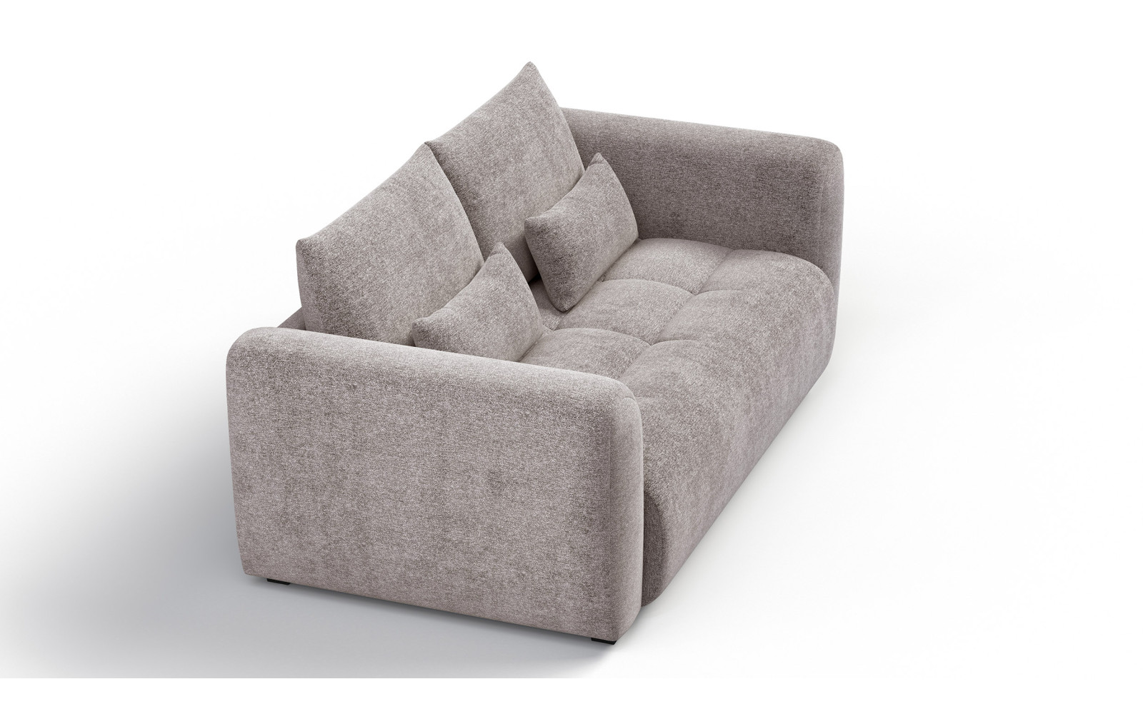 Sofa 3-Sitzer SORENO, dunkelbeige