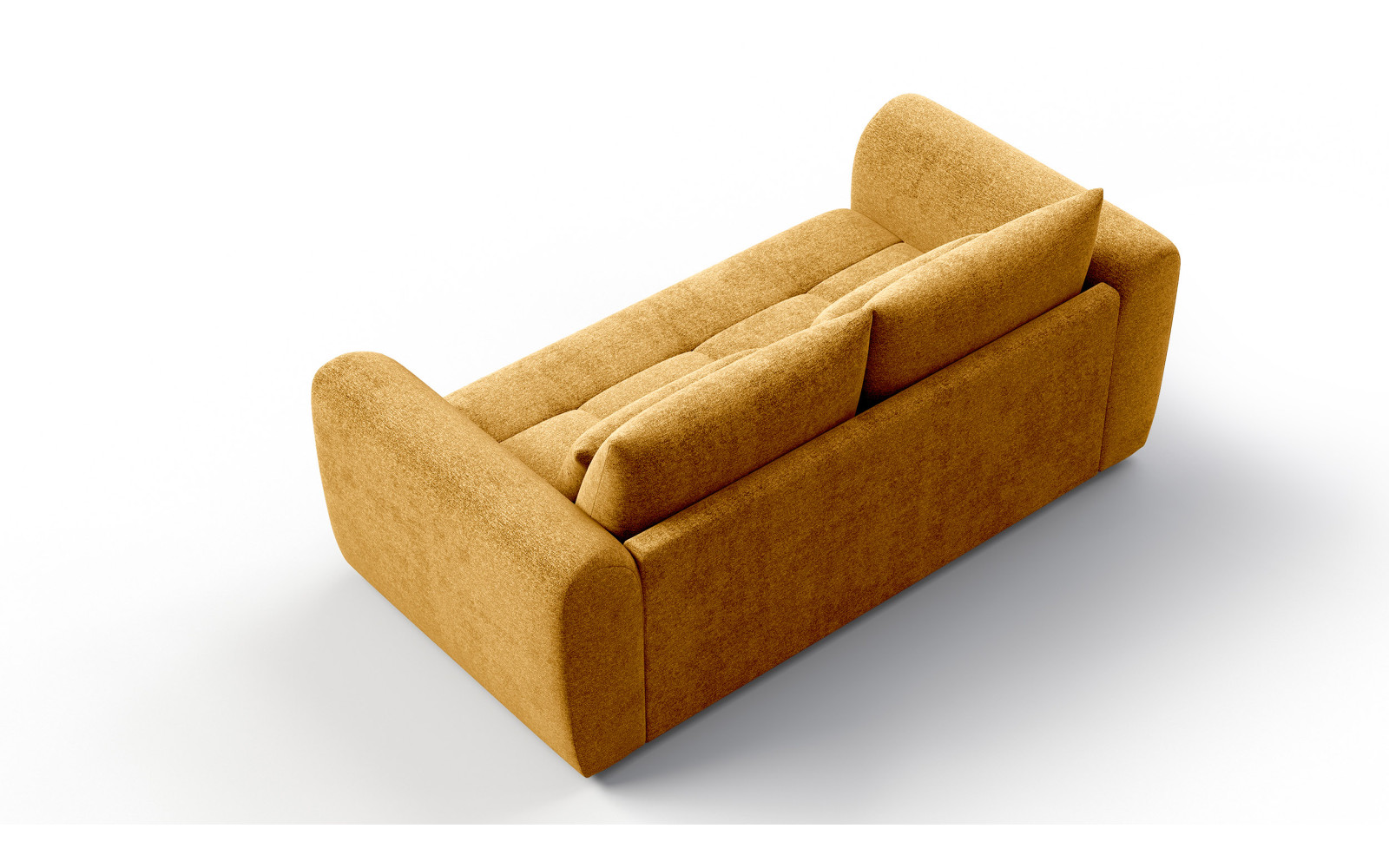 Sofa 3-Sitzer SORENO, gelb