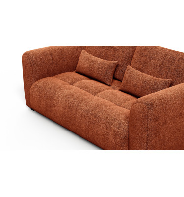 Sofa 3-Sitzer SORENO, orange