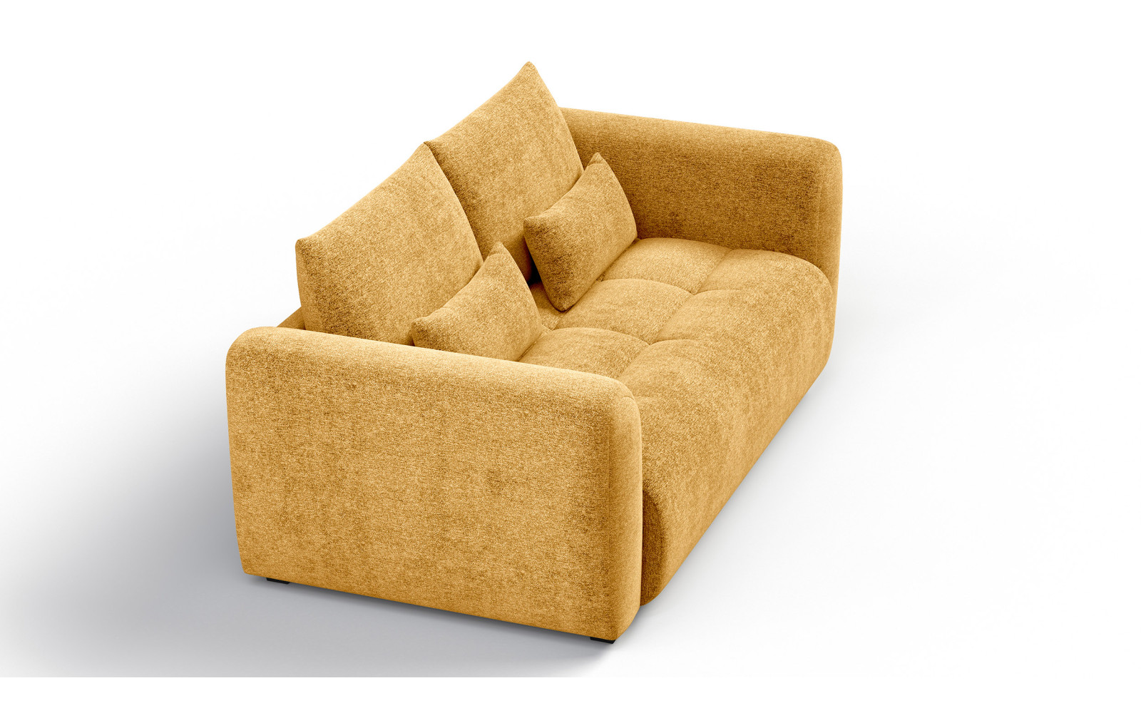 Sofa 3-Sitzer SORENO, gelb