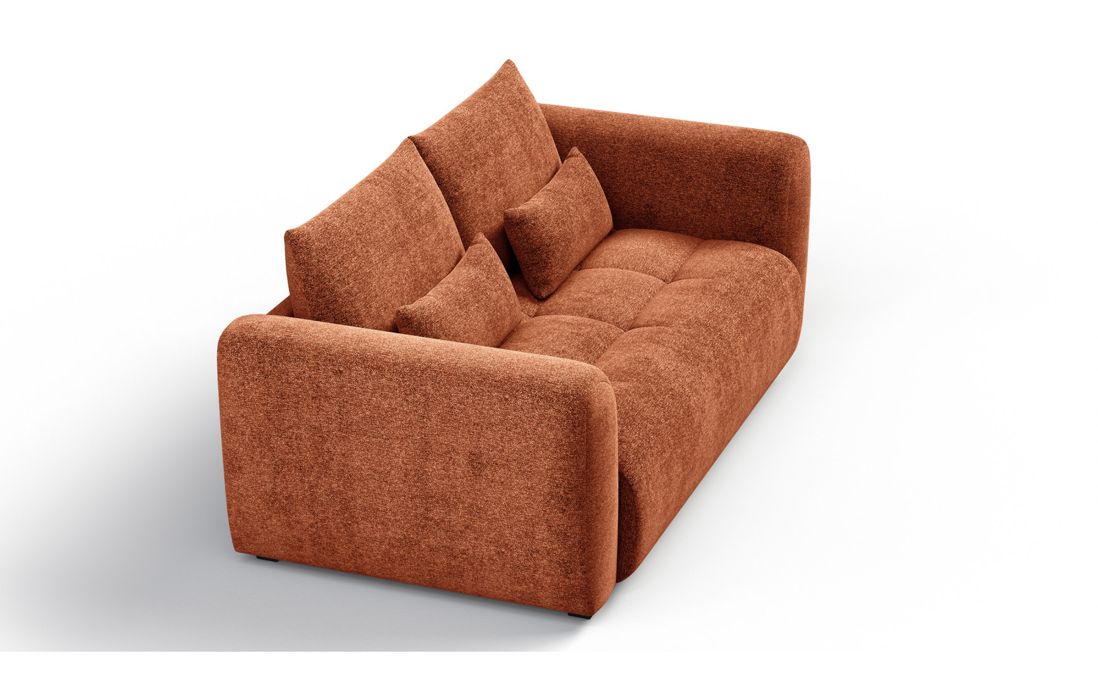 Sofa 3-Sitzer SORENO, orange