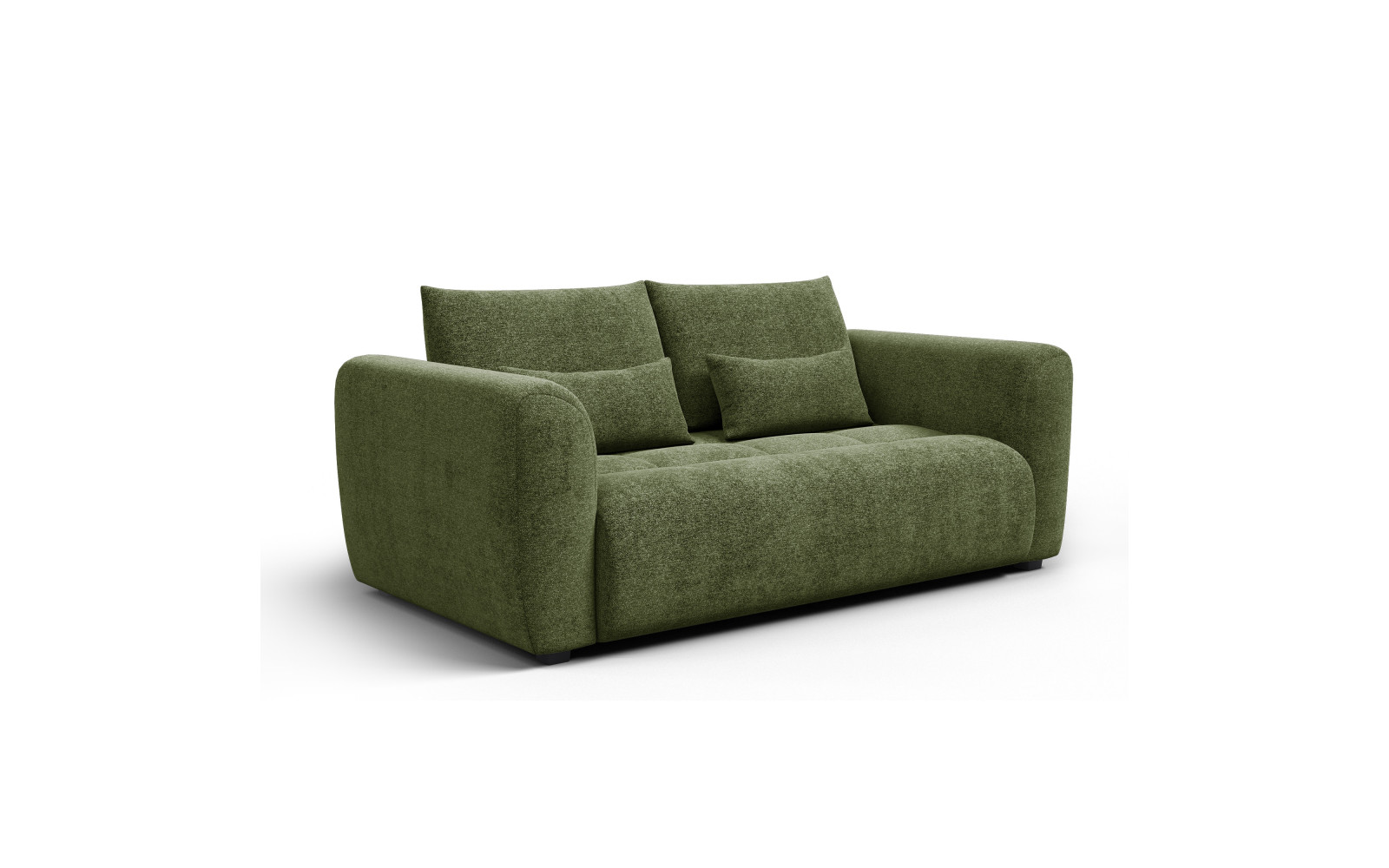 Sofa 3-Sitzer SORENO, dunkelgrün