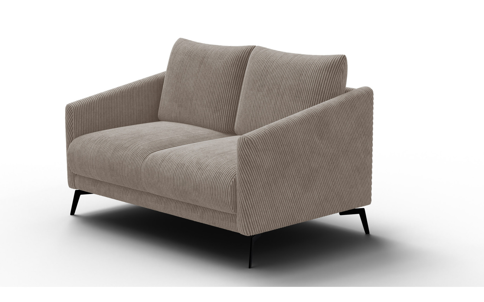 Sofa 2-Sitzer VILT, taupe