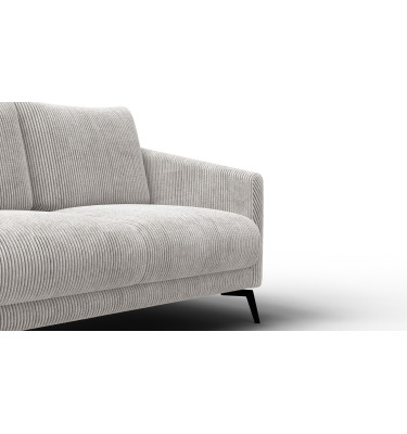 Sofa 2-Sitzer VILT, perlweiß