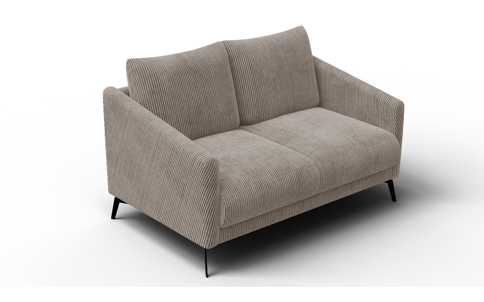 Sofa 2-Sitzer VILT, taupe