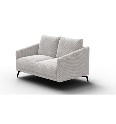 Sofa 2-Sitzer VILT, perlweiß