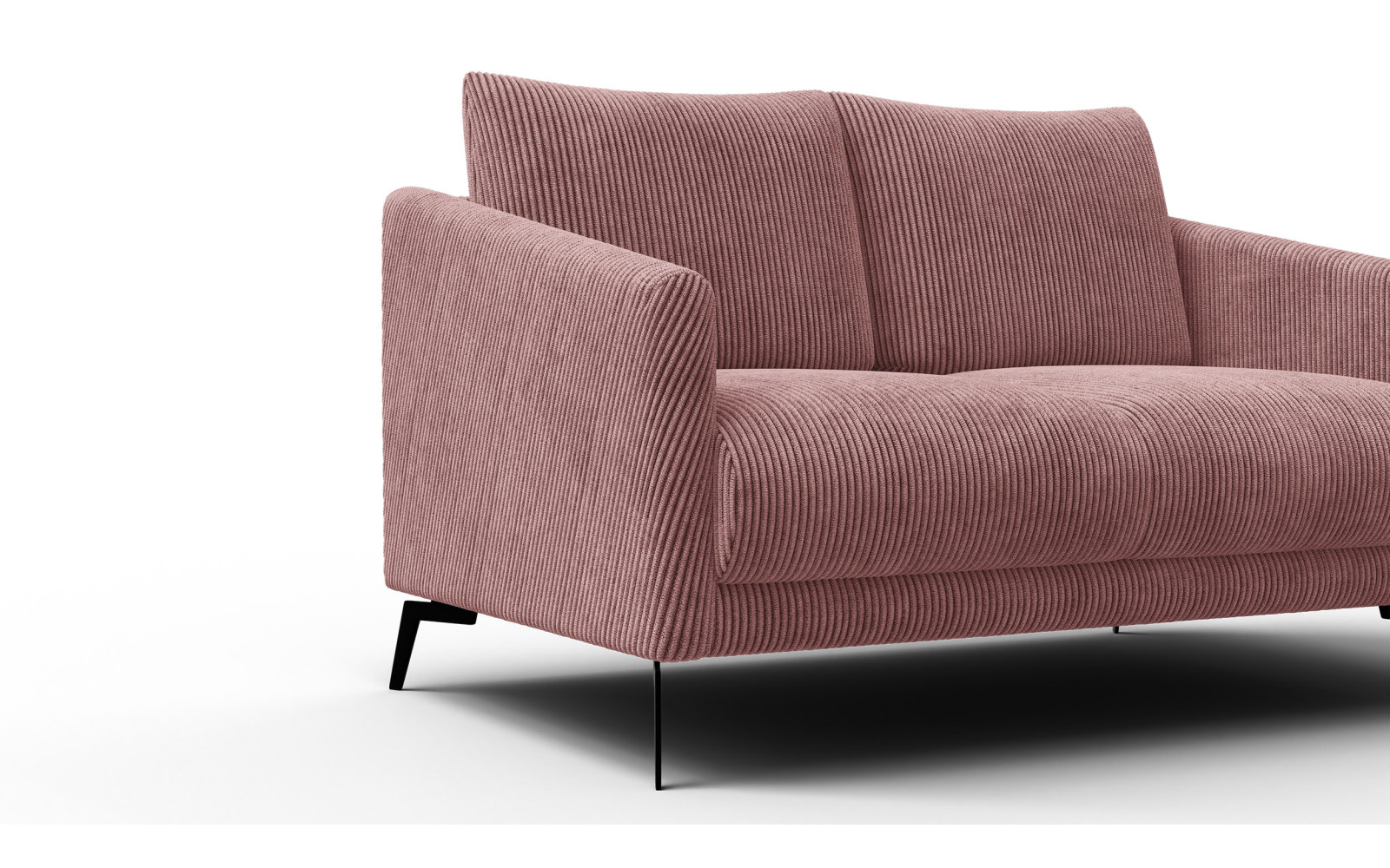 Sofa 2-Sitzer VILT, altrosa