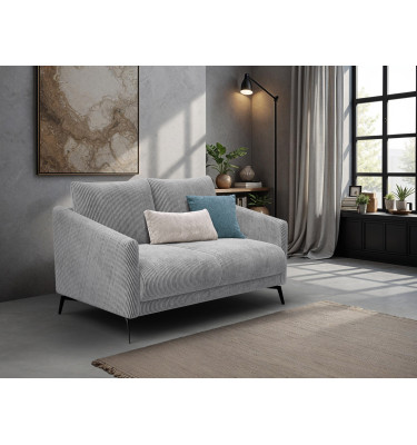 Sofa 2-Sitzer VILT, hellgrau