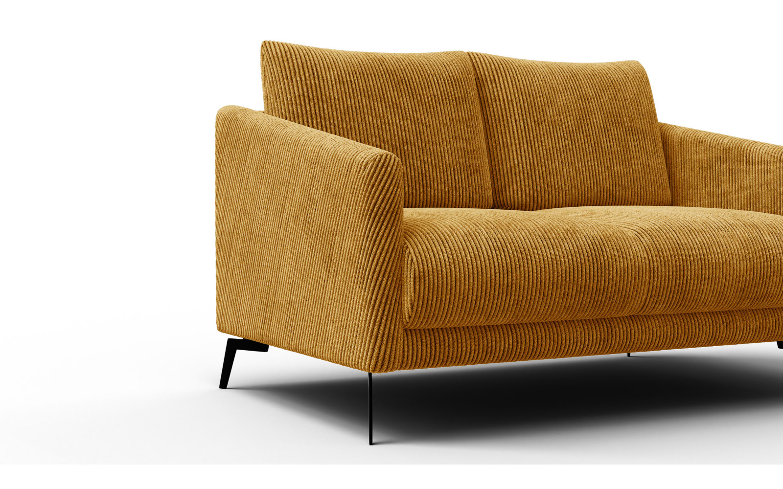 Sofa 2-Sitzer VILT, safran