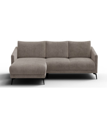 Ecksofa 3-Sitzer links VILT, taupe