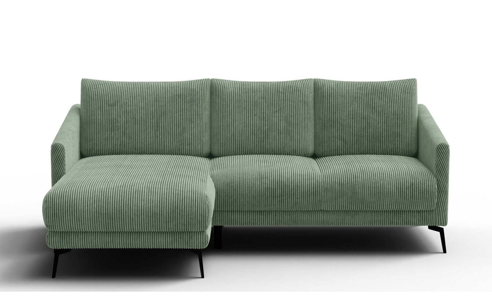 Ecksofa 3-Sitzer links VILT, mint