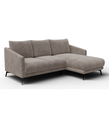 Ecksofa 3-Sitzer rechts VILT, taupe