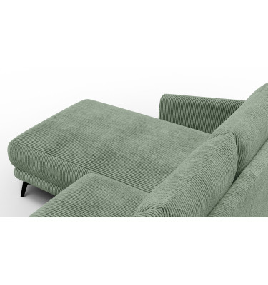 Ecksofa 3-Sitzer links VILT, mint