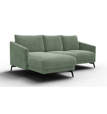 Ecksofa 3-Sitzer links VILT, mint