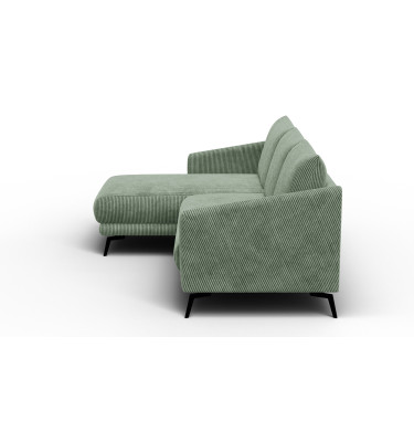 Ecksofa 3-Sitzer links VILT, mint