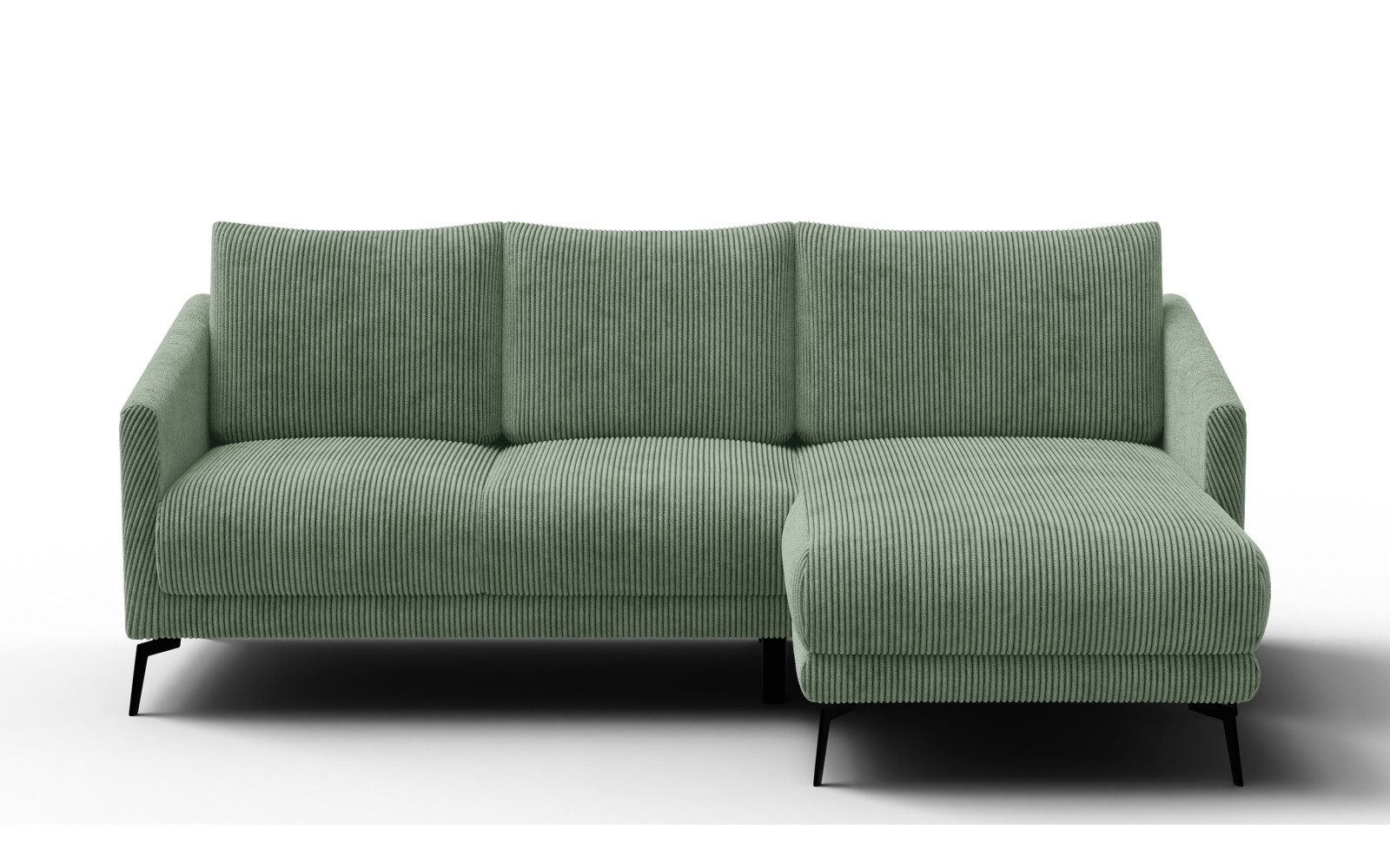 Ecksofa 3-Sitzer rechts VILT, mint