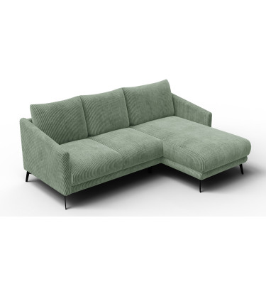 Ecksofa 3-Sitzer rechts VILT, mint